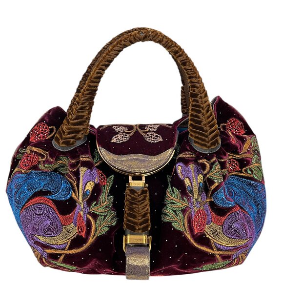 Fendi Embroidered Squirrel Spy Bag - Picture 1 of 9